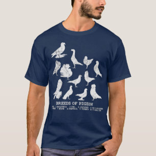 T-shirt Breeds of Pigeons pigeon lover
