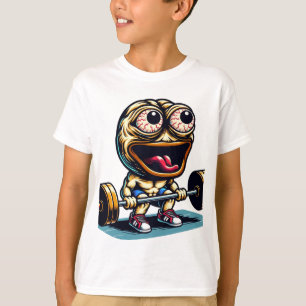 T-shirt Breen soulève des poids – La force en mouvement