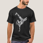 T-shirt Bref Danse Street Dance Fast Movement Dance 1 (Devant)