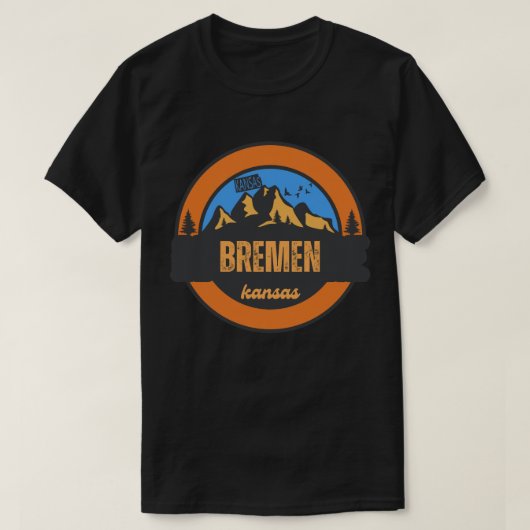 T-shirt Brême, Kansas (Design devant)