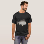 T-shirt Brème noire (Devant entier)