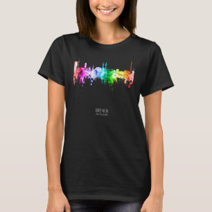T-shirt Bremen Allemagne Toits Gratte-ciel