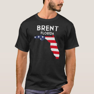 T-shirt Brent Florida USA State America Travel Floridian