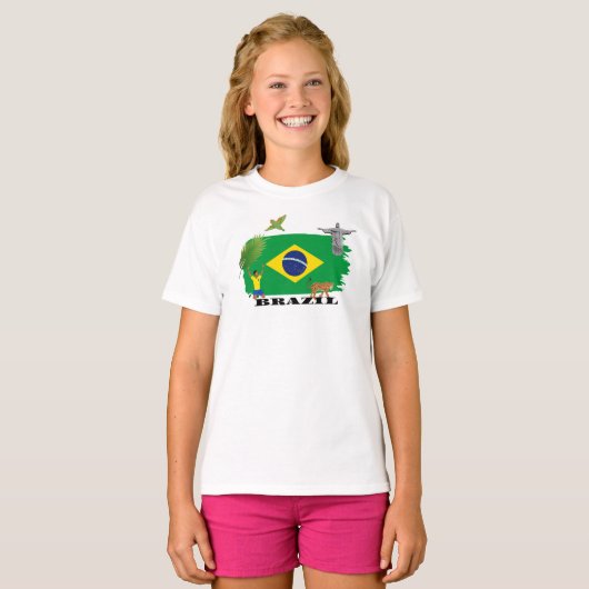 T-SHIRT BRÉSIL (Devant entier)