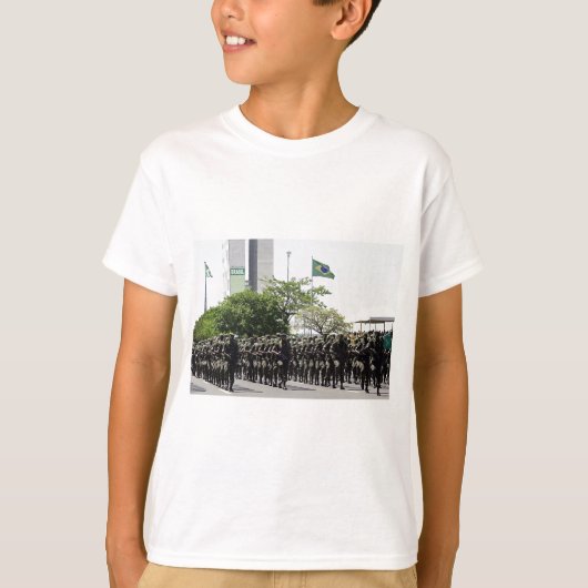 T-shirt Brésil_Armée_Parade (Devant)