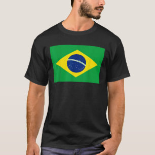 T-shirt Brésil Brasil Tee Drapeau souvenir Cadeau Brasilia