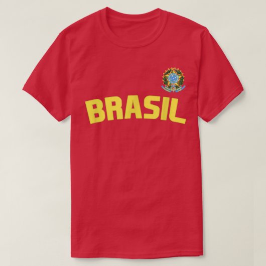 T-shirt Brésil Brésil Pride Brésil Drapeau international C (Design devant)