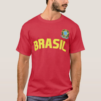 T-shirt Brésil Brésil Pride Brésil Drapeau international C