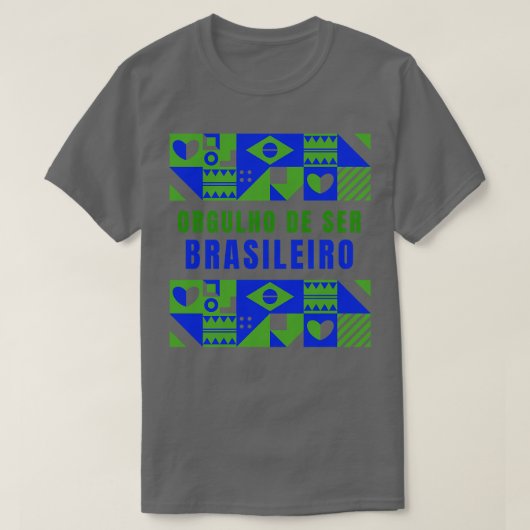 T-shirt brésil brésilien (Design devant)