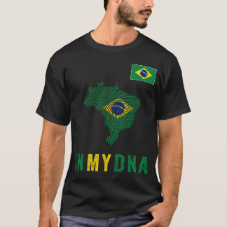 T-shirt Brésil, Brésilien, drapeau du Brésil, drapeau du B