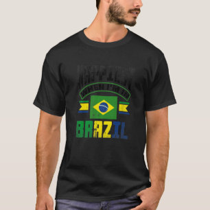 T-shirt Brésil Brésilien Drapeau Du Brésil Plus Heureux Qu