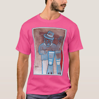 T-shirt Brésil Cadeau Samba Percussion Joueur Brésilien La