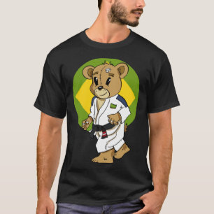 T-shirt Brésil Fighting Bear Jiu Jitsu Brésilien BJJ MMA
