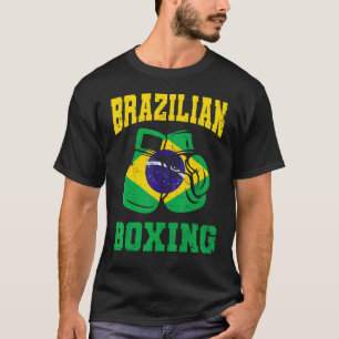 T-shirt Brésil Gants de boxe Brésil Pride Hommes Femmes