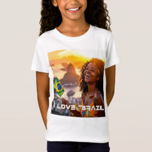 T-Shirt BRÉSIL - J'AIME LE BRÉSIL