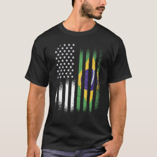 T-shirt Brésil Mois du patrimoine américain Brésil Patriot