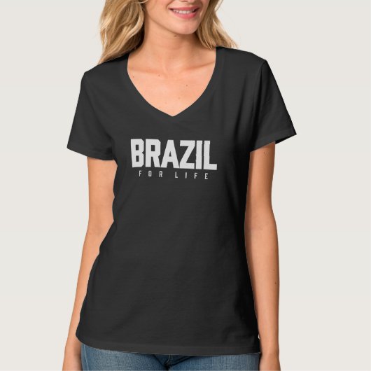 T-shirt Brésil Pour la Vie (Devant)