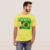 T-shirt brésilien de football 2024 (Devant entier)