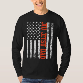 T-shirt Brésilien Jiu Jitsu Papa BJJ Arts Martiaux América