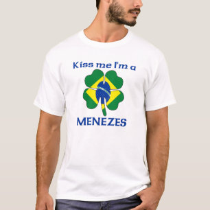 T-shirt Brésiliens personnalisés m'embrassent que je sui