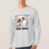 T-shirt Bretagne - Traits espagnols (Devant)