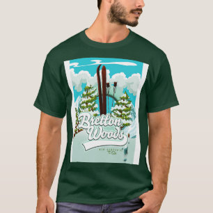 T-shirt Bretton Woods New Hampshire À Ski