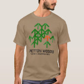 T-shirt Bretton Woods - NH Retro New England Ski A (Devant)