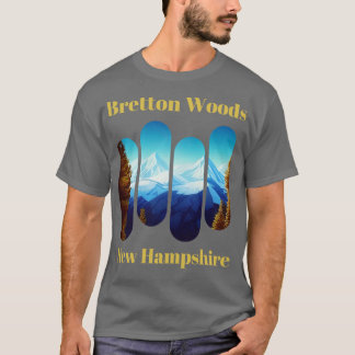 T-shirt Bretton Woods ski New Hampshire 1