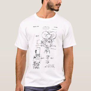 T-shirt Brevet de caméra