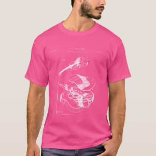 T-shirt Brevets Chemises Martin Guitare Brevet - Musique -
