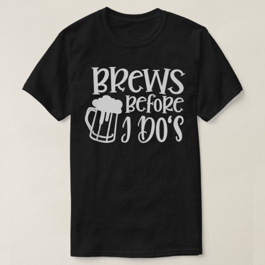 T-shirt Brew Before IDo Brew The Crew Bachelorette Matchin (Design devant)