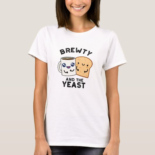 T-shirt Brewty Et La Levure Drôle Movie Pun (Devant)