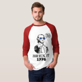 T-shirt Brexit 1776 George Washington Cool Sunglasses (Devant entier)