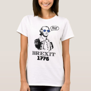 T-shirt Brexit 1776 George Washington Lunettes de soleil c