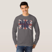 T-shirt Brexit maintenant (Devant entier)