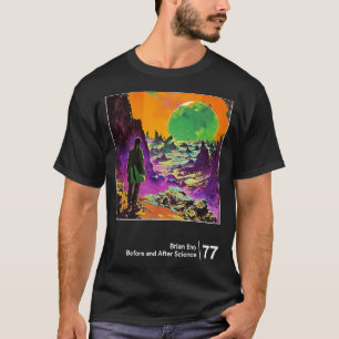 T-shirt Brian Eno minimaliste conception graphique