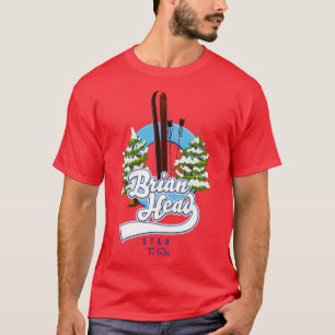 T-shirt Brian Head Utah skie