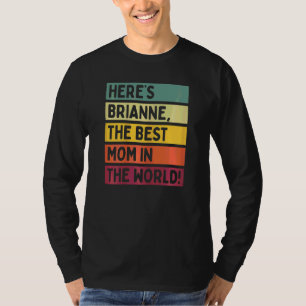 T-shirt Brianne, la meilleure maman du monde Mo