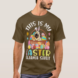T-shirt Briard Chien Oeufs Panier Heureux Pour Moi C'Est M