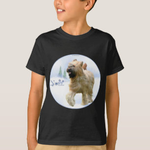 T-shirt Briard Noel