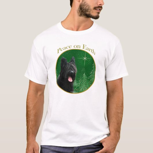 T-shirt Briard Peace (Devant)