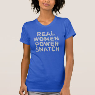 T-shirt Bribe de puissance de vraies femmes