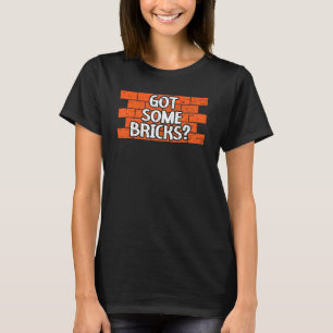 T-shirt Brick Brickmason Constructeur Bri