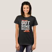 T-shirt Brick Brickmason Constructeur Bri (Devant entier)