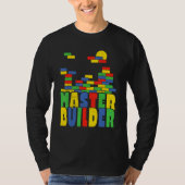 T-shirt Brick Builder  Blocks Master Builder (Devant)