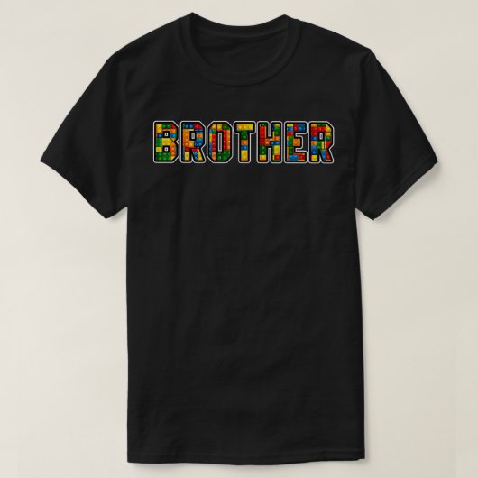 T-shirt Brick Builder Funny Blocks Master Builder bob marl (Design devant)