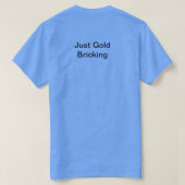 T-shirt Brick en or (Design dos)