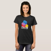 T-shirt Brick Master Bâtiment Blocs Briques Constructeur J (Devant entier)