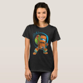 T-shirt Brick Robot Master Builder MOC Mech (Devant entier)