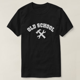 T-shirt Bricoleur de l'ancienne école - Outils de réparati